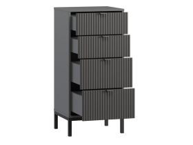 Комод Трейвис 48x102 Графитовый