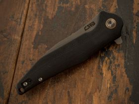 Складной нож CJRB Agave, сталь D2, рукоять G10, черный