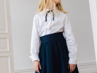 Блузка с длинным рукавом для девочки