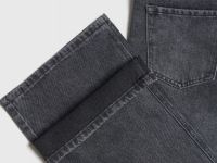 Прямые джинсы для девочек, Серый