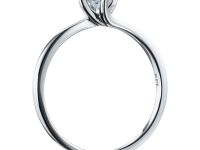 Помолвочное кольцо из серебра э0612кц06220202_white