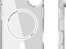 Клип-кейс VLP Lite Airс MagSafe для Apple iPhone 17 Прозрачный