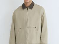 Утеплённая куртка из канваса, Бежевый