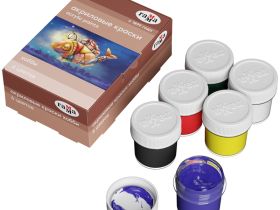 Набор акрила декоративный Гамма "Хобби" 6 цв*20 мл