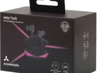 Наушники Accesstyle Wild TWS Black/Purple