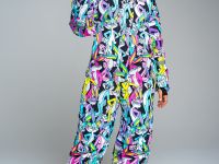 Зимний комбинезон из мембранной ткани для девочки