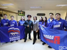 В Якутске встретили Героя России Андрея Григорьева