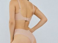 Базовые трусы-хипстеры, Бежевый