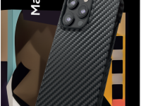 Клип-кейс VLP Kevlar Case с MagSafe для Apple iPhone 15 Pro Max чёрный