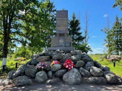 Памятное место боев воинов-якутов