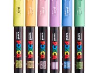 Набор маркеров POSCA PC-1M пастельные цвета 6 шт