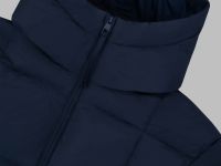 Стеганый пуховик с натуральным пухом