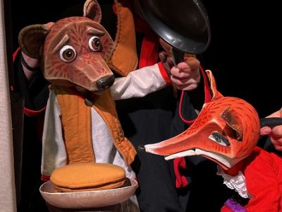 Как лиса медведя обманывала, да потом сама попалась