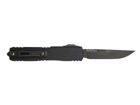 Автоматический нож Microtech Ultratech ZBP Gen III S/E, сталь M390MK, рукоять алюминий, черный