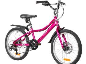 Детский велосипед Foxx Jasmine 20 Disc, год 2026, цвет Коричневый