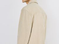 Куртка-рубашка из твила, Бежевый