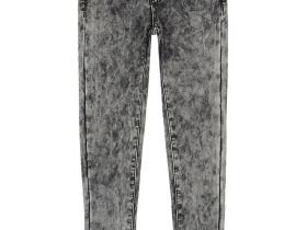 Джинсы, утепленные флисом, для девочки