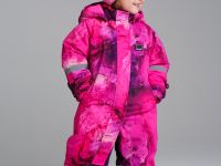 Комбинезон детский текстильный с полиуретановым покрытием для девочек