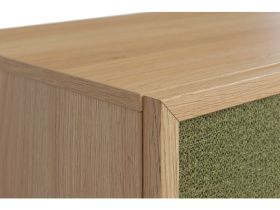 ТВ-тумба Флавир 140x27 Рогожка Оливковый