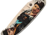 Складной нож Steelclaw "Крыса Во все тяжкие", сталь VG-10, рукоять G-10