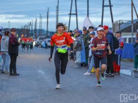 Около 700 участников. Впервые на Играх Манчаары провели массовый забег