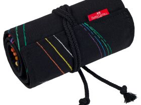Набор карандашей цветные Faber-Castell "Black Edition", 72 цв., трехгран., черное дерево, заточен.,