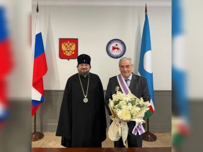 Вячеслав Штыров награжден орденом Святителя Иннокентия I степени