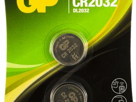 Батарейки GP Lithium CR2032/DL2032  3 В (2 шт.)