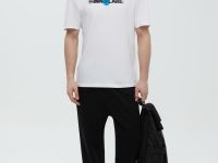 Футболка из хлопка с принтом