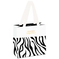 Пакет подарочный MESHU "Animal print" 20*20*10 см