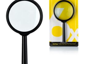 Лупа увеличительная стеклянная Globus 75 мм, блистер