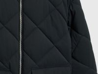 Утеплённая куртка, Черный