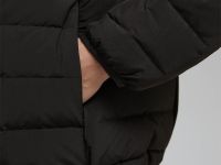 Стеганый пуховик с натуральным пухом