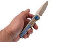 Складной нож Assassin knives Obssession, сталь M398, рукоять титан