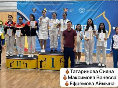 Юные лучницы Якутии завоевали бронзовые медали на первенстве ДФО