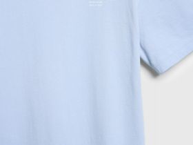 Футболка с принтом, Голубой