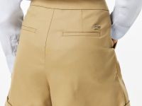 Женские шорты Lacoste с регулируемым поясом