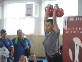 Намский улус приехал в качестве фаворита в гиревом спорте Игр Манчаары