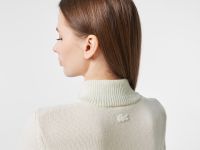 Женское платье Lacoste с высоким воротом на молнии