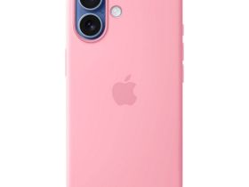 Чехол-накладка Silicone Case Series для Apple iPhone 16 (светло-розовый)