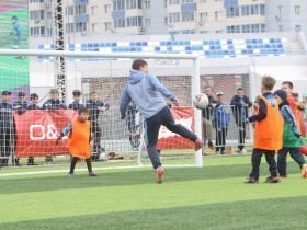 Андрей Аршавин забил свои первые голы на стадионе в Якутске