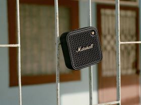 Портативная акустика MARSHALL Willen II черный + латунь