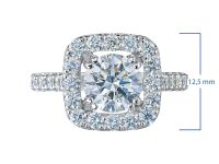 Кольцо из белого золота э4712кц11231257_white