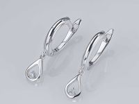 Серьги из серебра э0612сг10174700