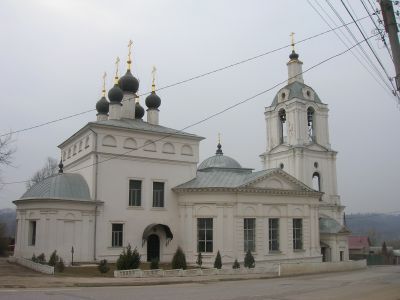 Церковь Спаса за верхом