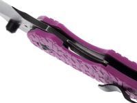 Нож складной Shuffle - KERSHAW 8700PURBW, сталь 8Cr13MoV c покрытием BlackWash™, рукоять текстурированный термопластик GFN фиолетового цвета