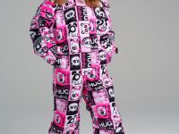 Комбинезон текстильный с полиуретановым покрытием для девочек