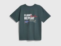 Футболка с принтом для мальчиков, Синий