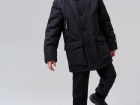 Куртка текстильная с полиуретановым покрытием для мальчиков