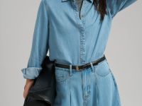 Блузка женская (джинсовая)
